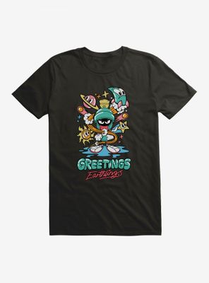 Looney Tunes Martian Greetings Earthlings T-Shirt
