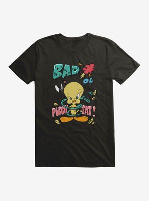 Looney Tunes Tweety Bird Bad Puddy Tat T-Shirt