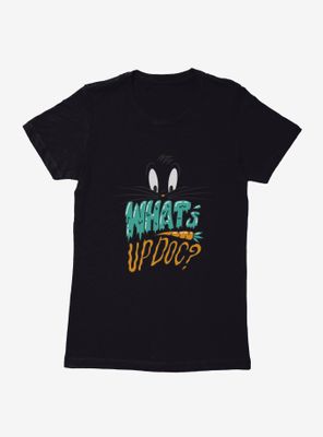Looney Tunes Bugs Bunny Face What's Up Doc Womens T-Shirt