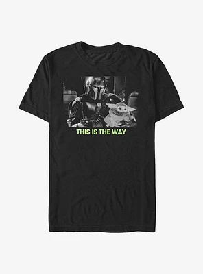 Star Wars The Mandalorian Child Fatherhood V3 T-Shirt
