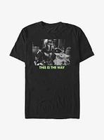 Star Wars The Mandalorian Child Fatherhood V3 T-Shirt