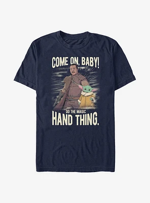 Star Wars The Mandalorian Child Hand Thing T-Shirt