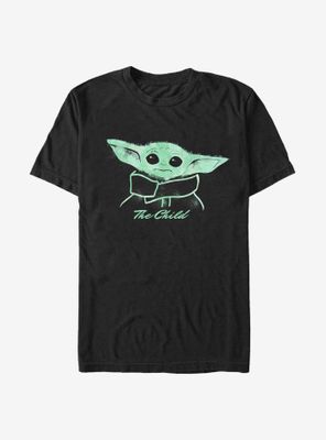 Star Wars The Mandalorian Child Painted T-Shirt