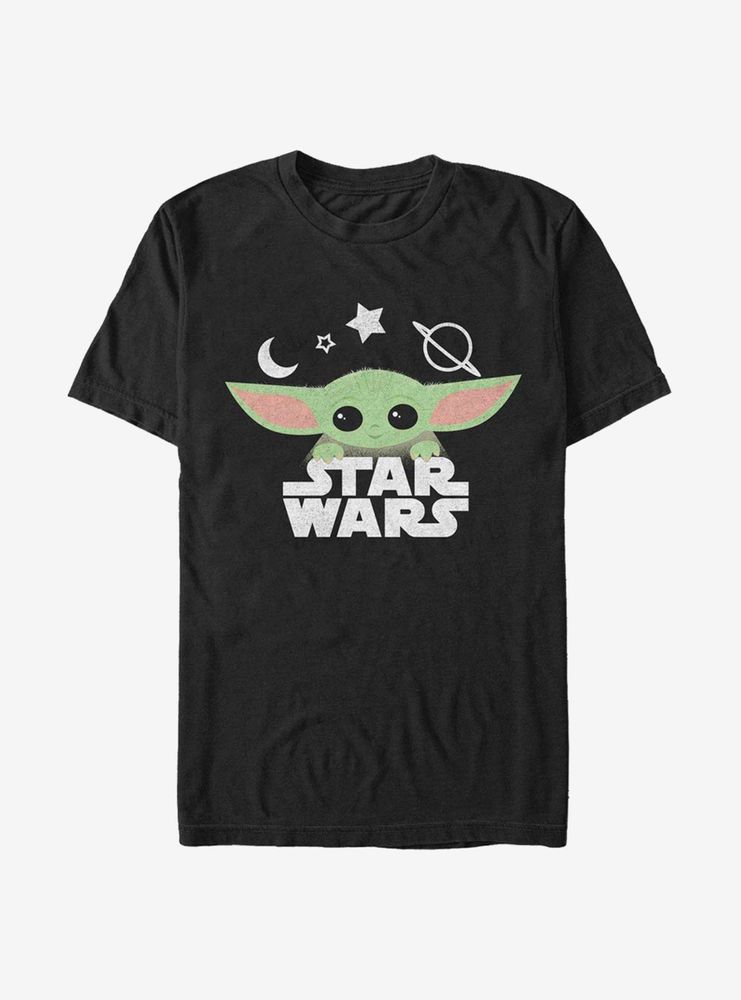 Star Wars The Mandalorian Child Stars T-Shirt