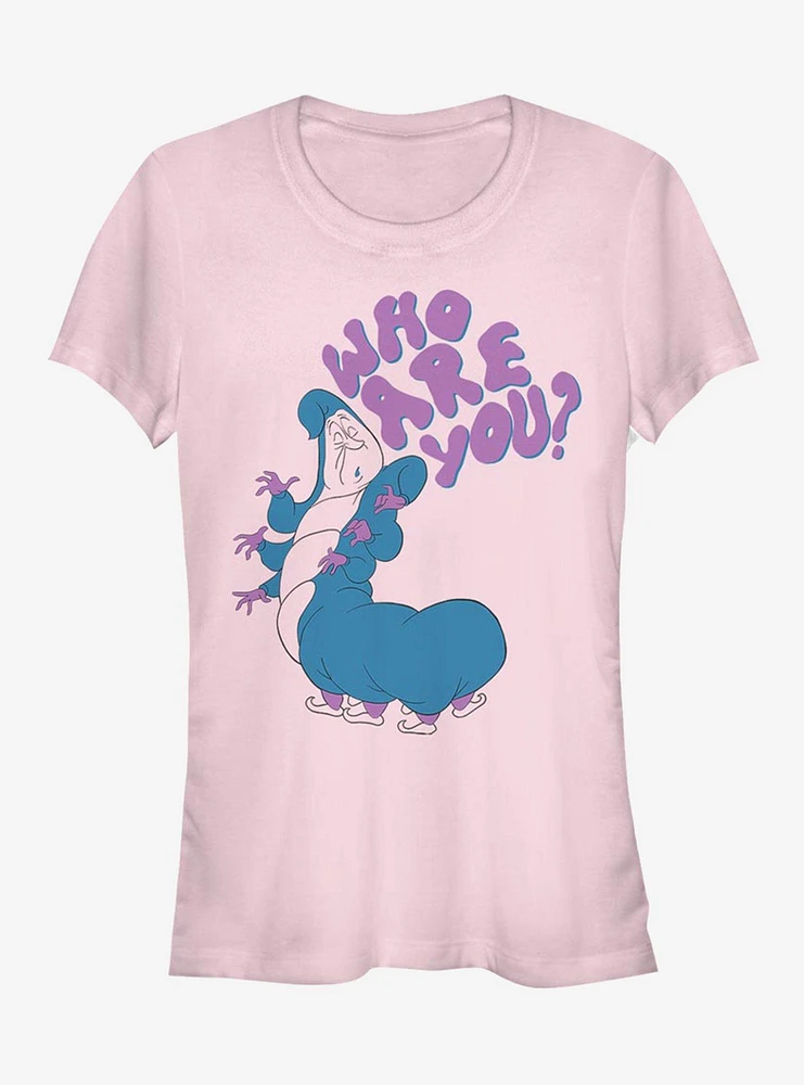 Disney Alice In Wonderland Who Are You Girls T-Shirt