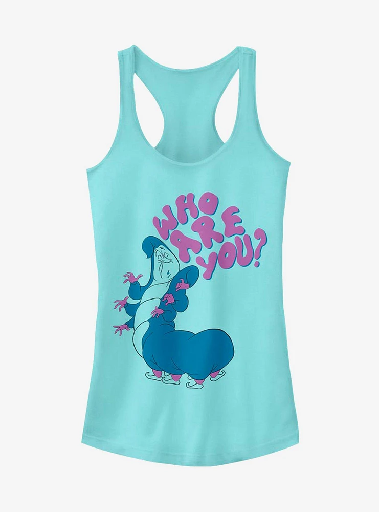 Disney Alice Wonderland Who Are You Girls Tank