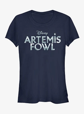 Disney Artemis Fowl Metallic Logo Girls T-Shirt