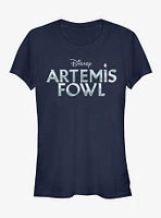 Disney Artemis Fowl Metallic Logo Girls T-Shirt