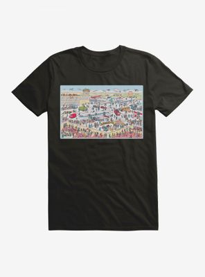 Where's Waldo? Search The Airport T-Shirt