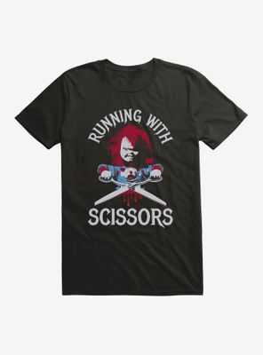 Chucky Running With Scissors T-Shirt