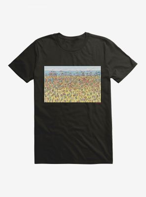 Where's Waldo? Search The Beach T-Shirt