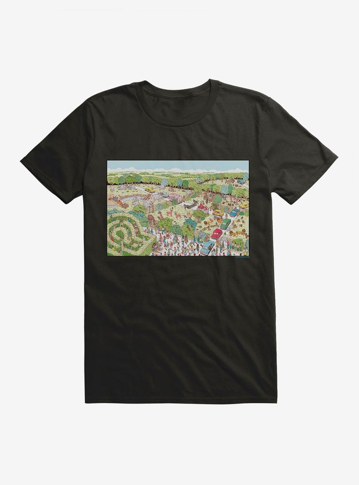 Where's Waldo? Search The Safari T-Shirt