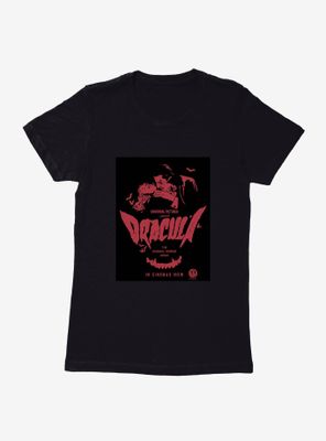 Dracula Poster Cinemas Now Womens T-Shirt