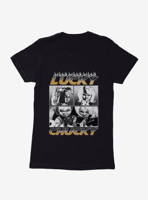 Chucky Tiffany Lucky Womens T-Shirt