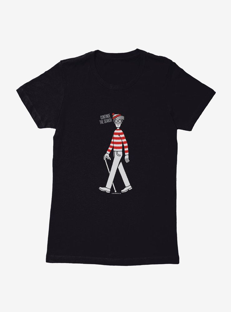 Where's Waldo? The Search Continues Womens T-Shirt