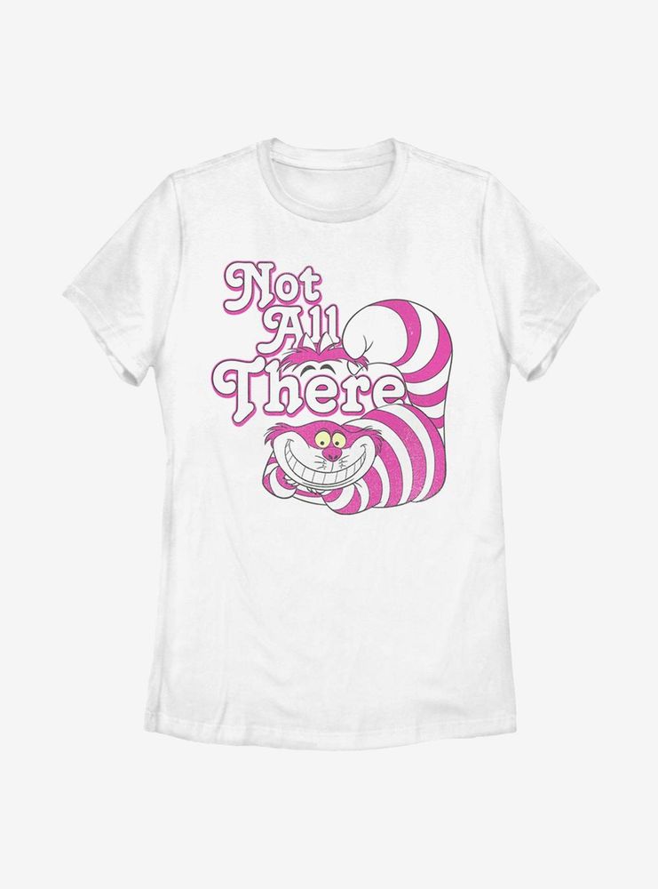 Disney Alice Wonderland Cheshire Not All There Womens T-Shirt