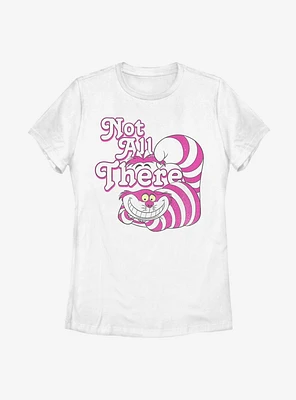 Disney Alice Wonderland Cheshire Not All There Womens T-Shirt