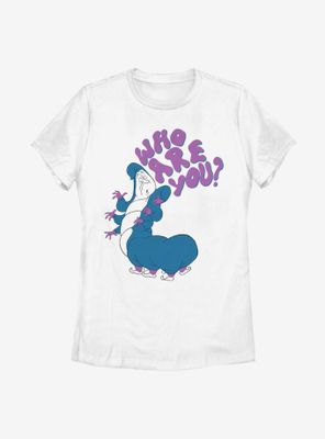 Disney Alice Wonderland Who Are You Womens T-Shirt