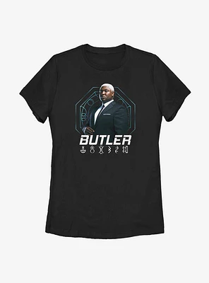 Disney Artemis Fowl Butler Hero Shot Womens T-Shirt
