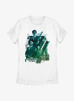Disney Artemis Fowl Group Gradient Womens T-Shirt