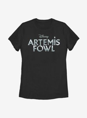 Disney Artemis Fowl Metallic Logo Womens T-Shirt