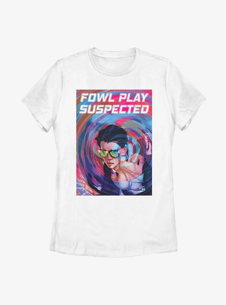 Disney Artemis Fowl Ripple Poster Womens T-Shirt