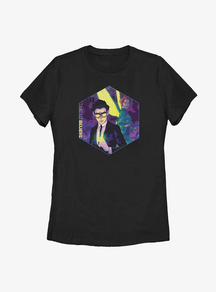Disney Artemis Fowl Time To Believe Womens T-Shirt