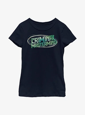 Disney Artemis Fowl Criminal Mastermind Youth Girls T-Shirt