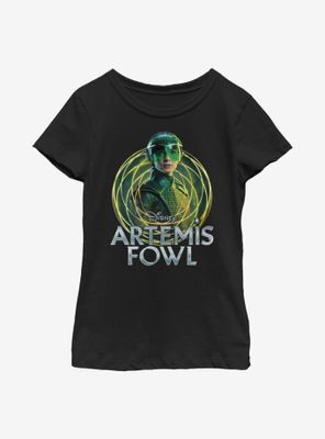 Disney Artemis Fowl Holly Badge Youth Girls T-Shirt