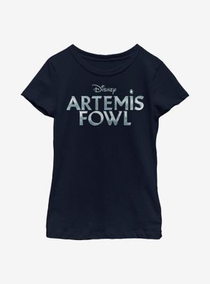 Disney Artemis Fowl Metallic Logo Youth Girls T-Shirt