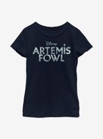 Disney Artemis Fowl Metallic Logo Youth Girls T-Shirt