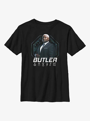 Disney Artemis Fowl Butler Hero Shot Youth T-Shirt