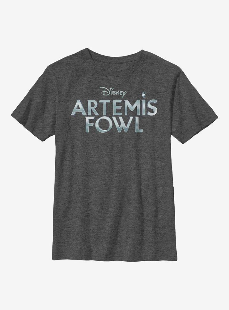 Disney Artemis Fowl Metallic Logo Youth T-Shirt