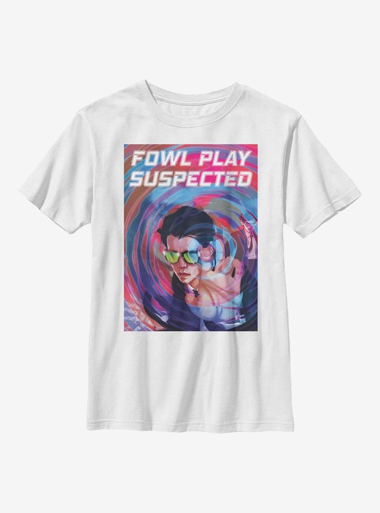 Disney Artemis Fowl Ripple Poster Youth T-Shirt