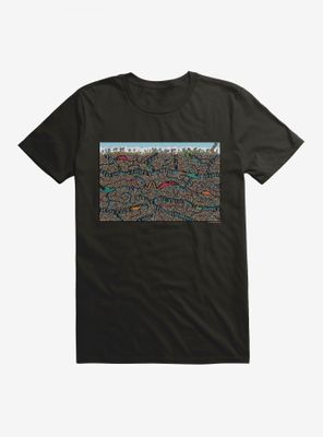 Where's Waldo? Search The Underground T-Shirt