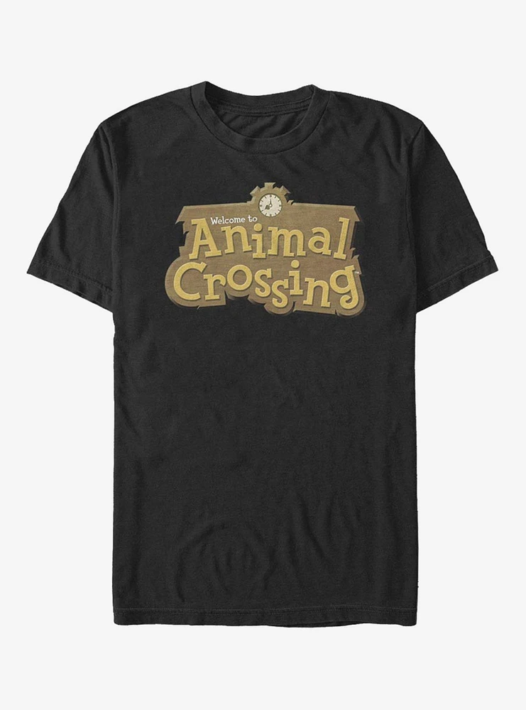 Extra Soft Nintendo Animal Crossing Logo T-Shirt