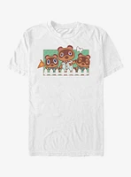 Extra Soft Nintendo Animal Crossing Nook Family T-Shirt