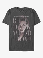 Extra Soft Marvel Black Widow Style Portrait T-Shirt