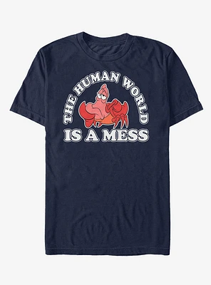 Extra Soft Disney The Little Mermaid World's A Mess T-Shirt