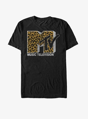 Extra Soft MTV Cheetah Logo T-Shirt