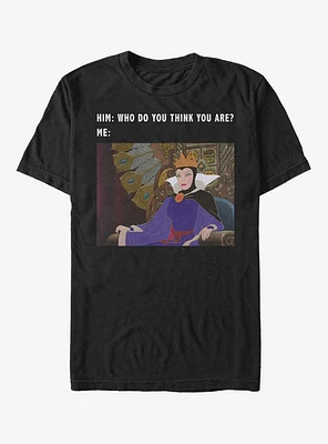 Extra Soft Disney Villains Evil Queen Meme T-Shirt