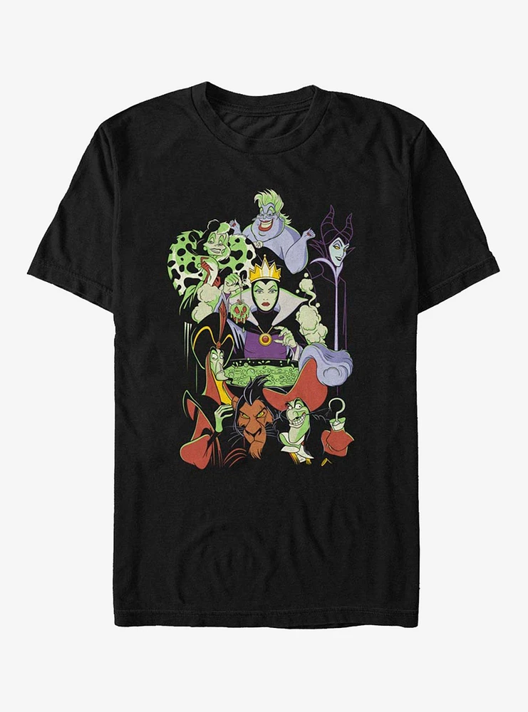 Extra Soft Disney Villains Worst Dinner Party Ever T-Shirt