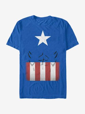 Marvel Captain America Cosplay Suit T-Shirt