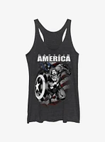 Marvel Captain America Legend Womens Tank Top