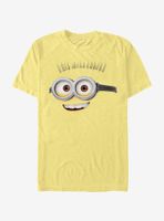 Minions Open Mouth Smile Face T-Shirt