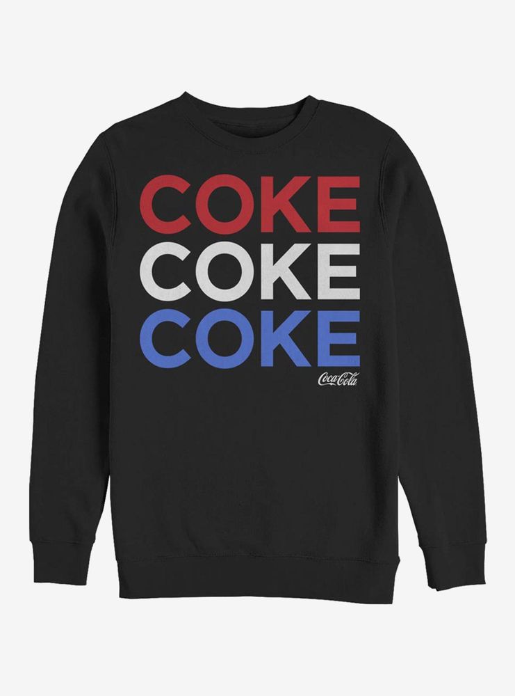 Coke Red White And Sweatshirt