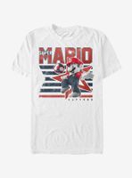 Super Mario Bros. And Stripes T-Shirt