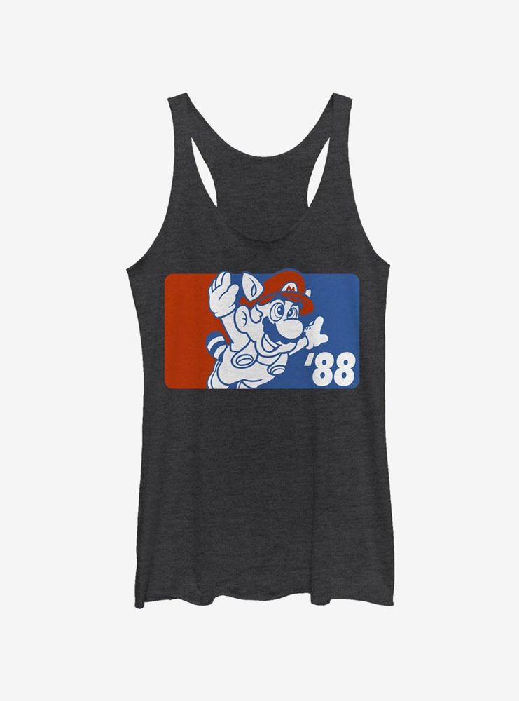 Super Mario Bros. Squirrel '88 Womens Tank Top