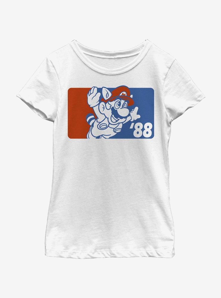 Super Mario Bros. Squirrel '88 Youth Girls T-Shirt