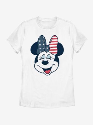 Disney Mickey Mouse American Bow Womens T-Shirt